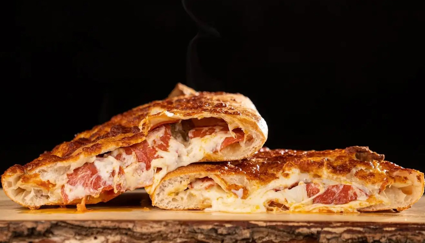 Ham and Cheese Calzone image