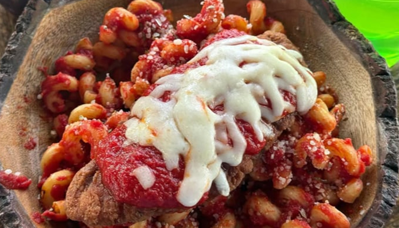 Chicken Parmesan with Pasta image