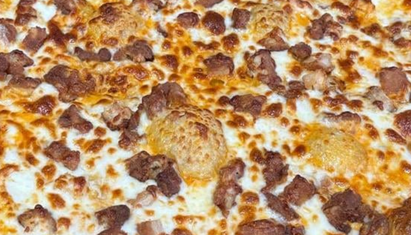 Buffalo Blue Cheese Chicken Pizza image