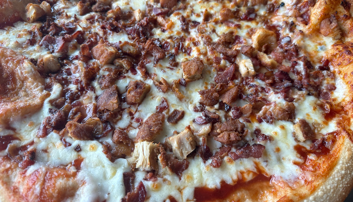 Chicken Bacon BBQ Pizza image